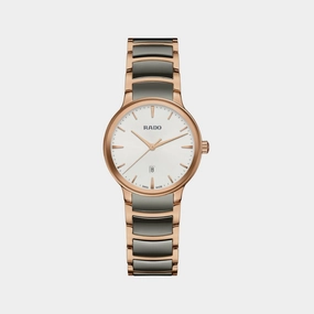 Women Silver Analog Ceramic Watch R30024012