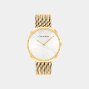 Women Silver Analog Mesh Watch 25200246