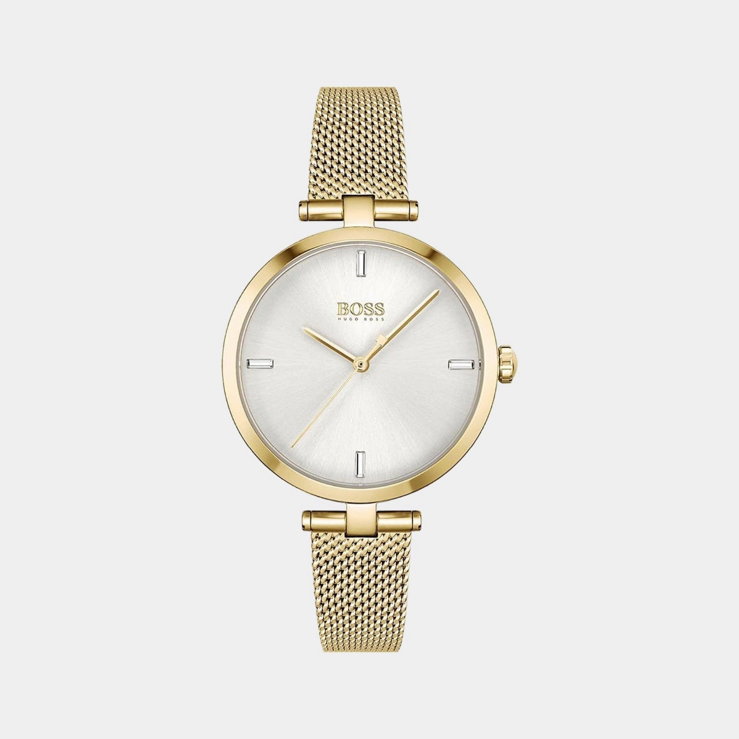 Women Silver Analog Stainless Steel Watch 1502586