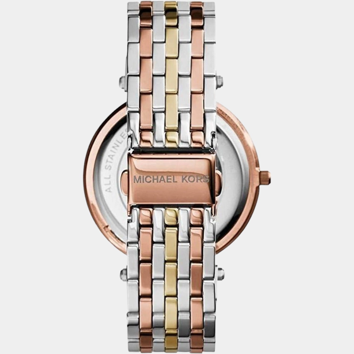 Women Silver Analog Stainless Steel Watch MK3203