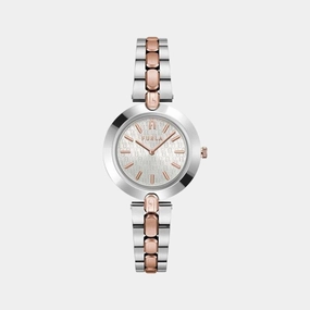 Women Silver Analog Stainless Steel Watch WW00002004L5