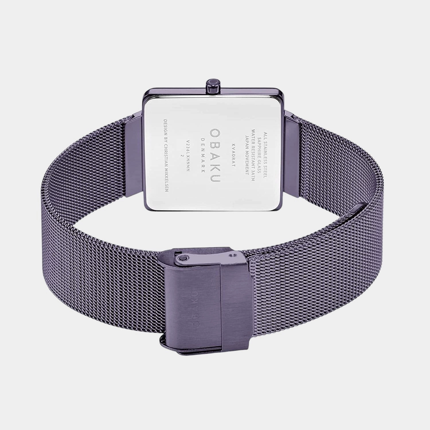 Women Violet Analog Stainless Steel Watch V236LXNNMN