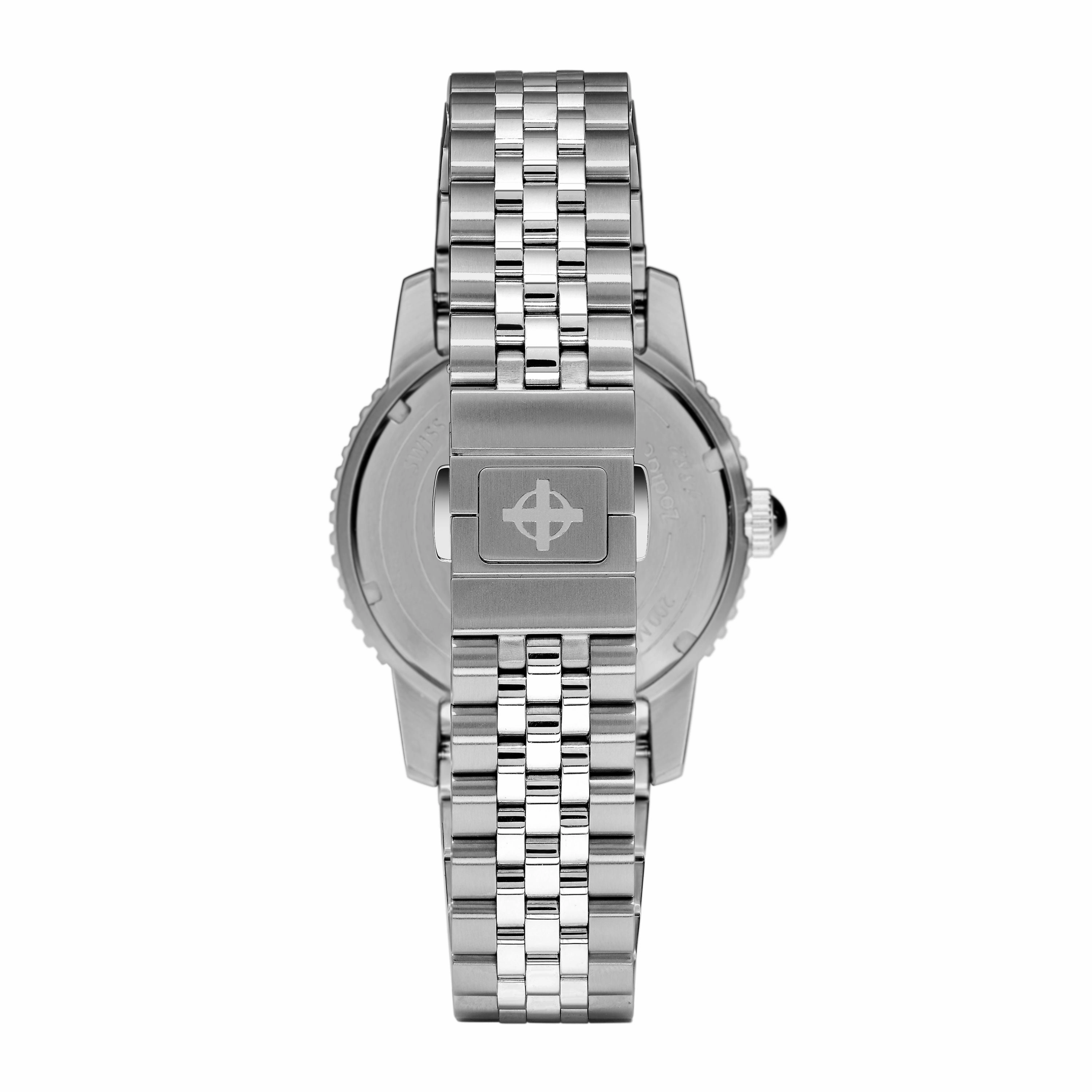 Zodiac Men's Compression Automatic, Stainless Steel Watch