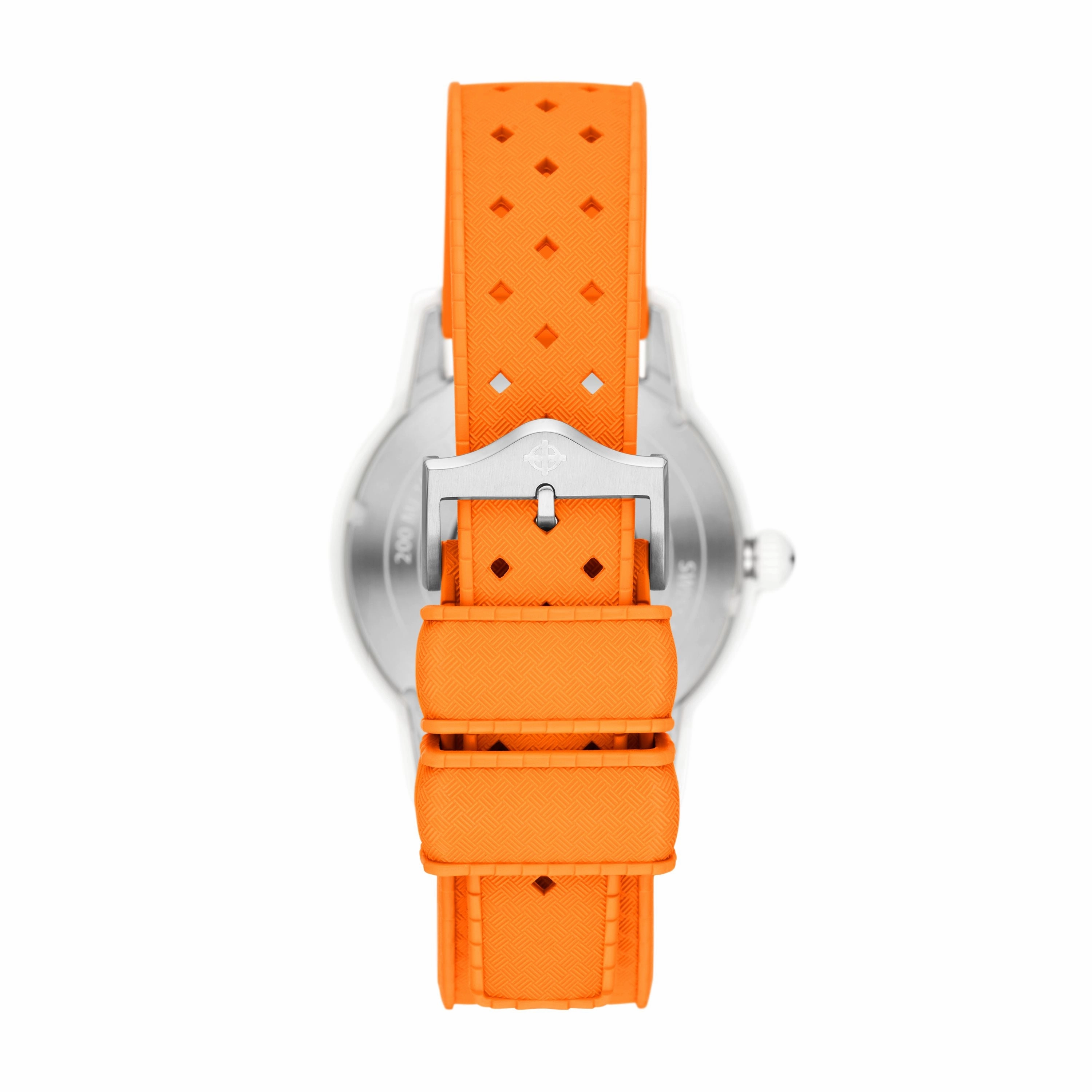 Zodiac Unisex Super Sea Wolf Compression Automatic, White Ceramic Watch