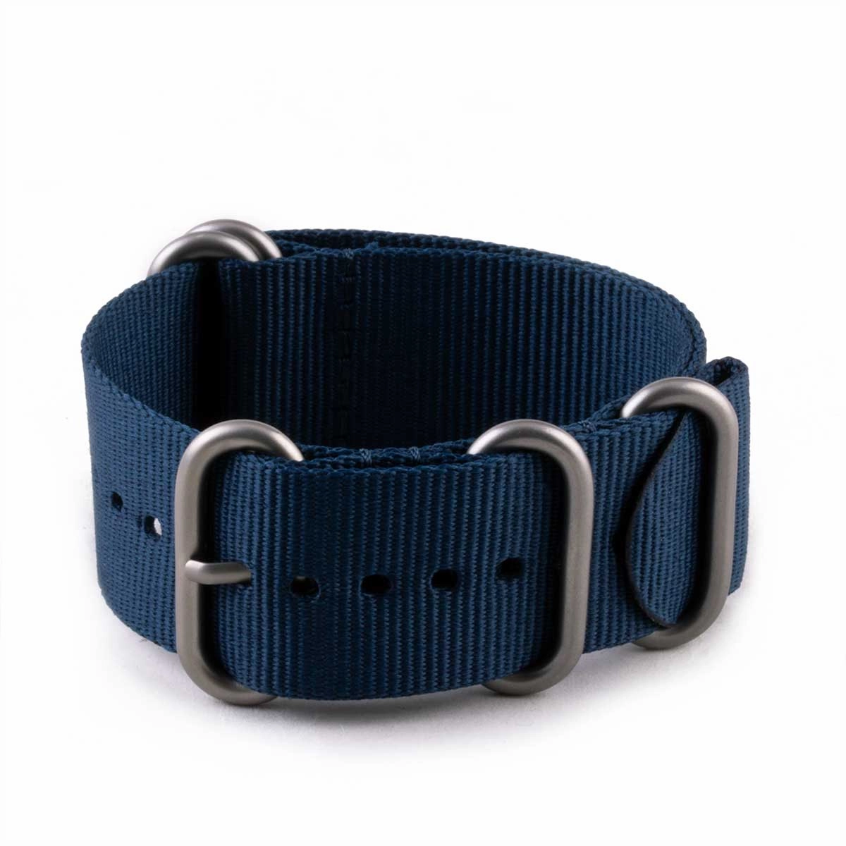 Zulu nato watch band 5 rings - Nylon / fabric (solid color, stripes, pattern)